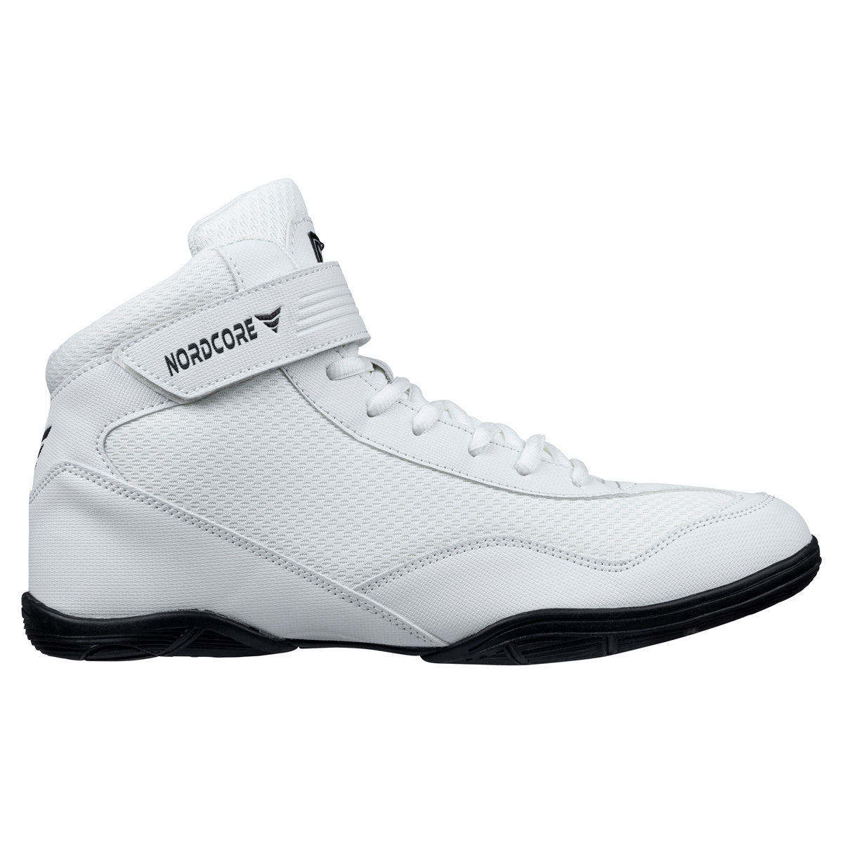 Runbird Pro — Arctic White / Black wrestling shoes