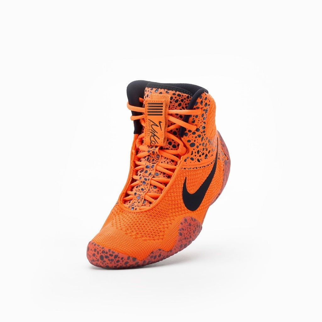 Nike Speedsweep VII — Safari Orange — Total Orange / Safari Print wrestling shoes
